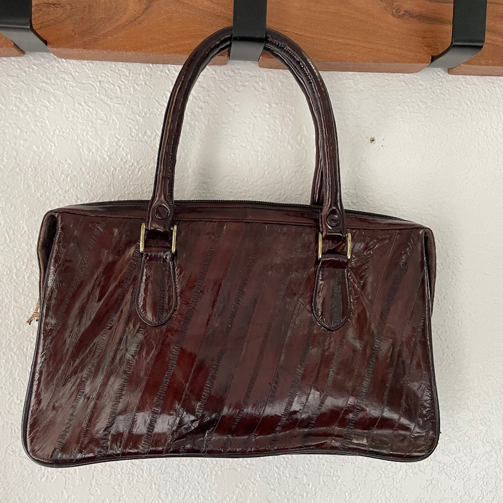 Genuine Eel Vintage Hand Bag